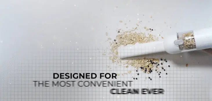 Vortex Portable Vacuum gif of benefits